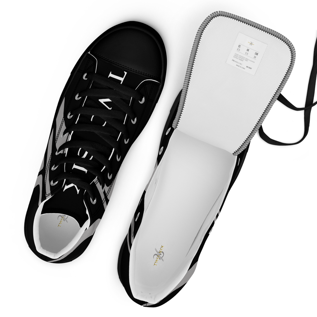 TWO SIX high top canvas shoes