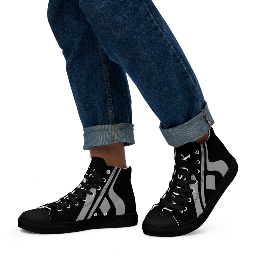 TWO SIX high top canvas shoes