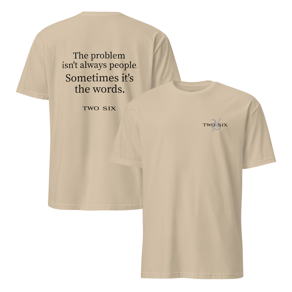 TWO SIX T-Shirt "The  words"