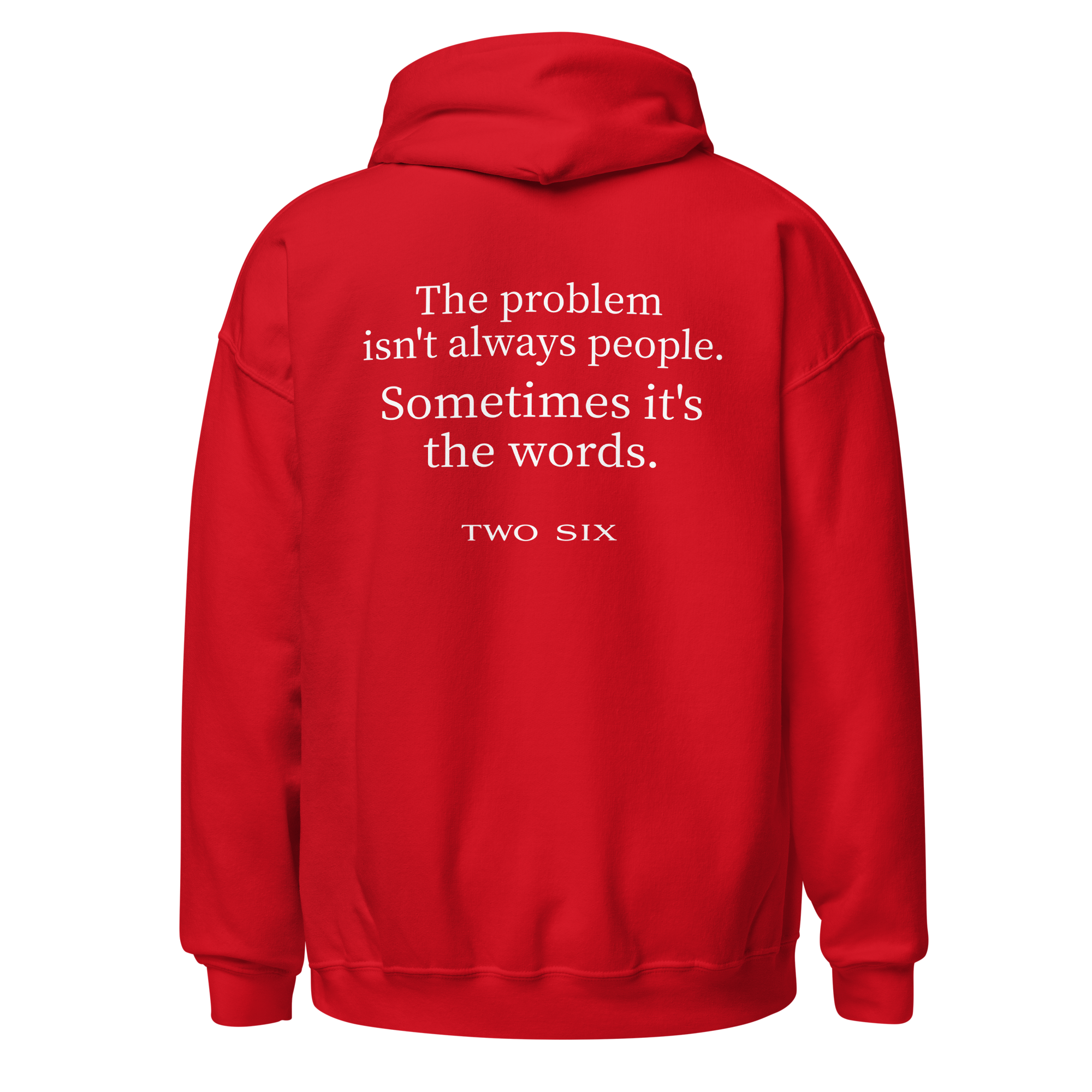 TWO SIX Hoodie "The words"