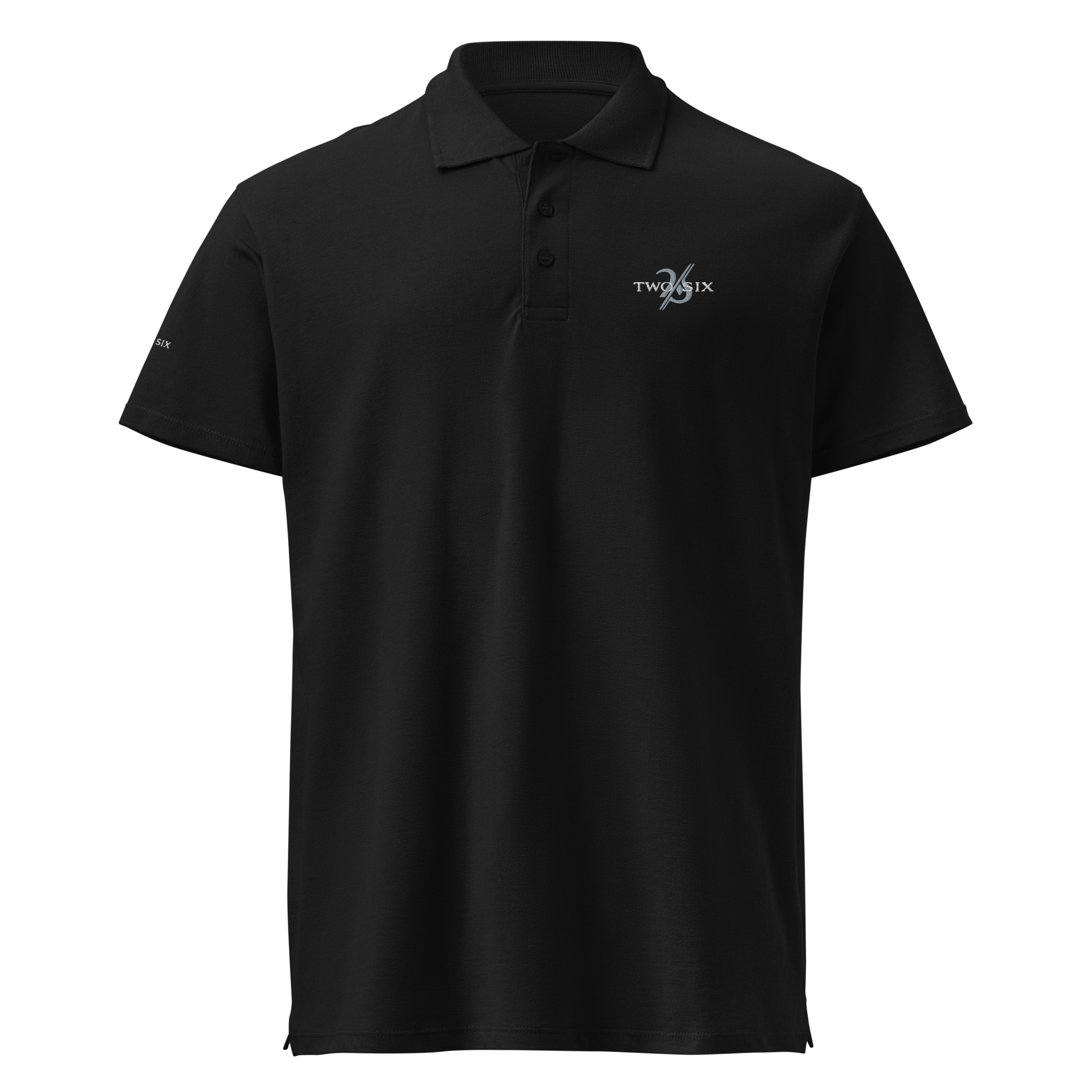 Mens pique polo shirt