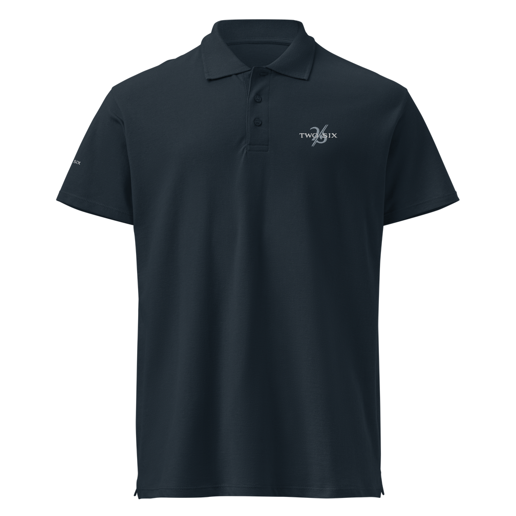 Mens pique polo shirt