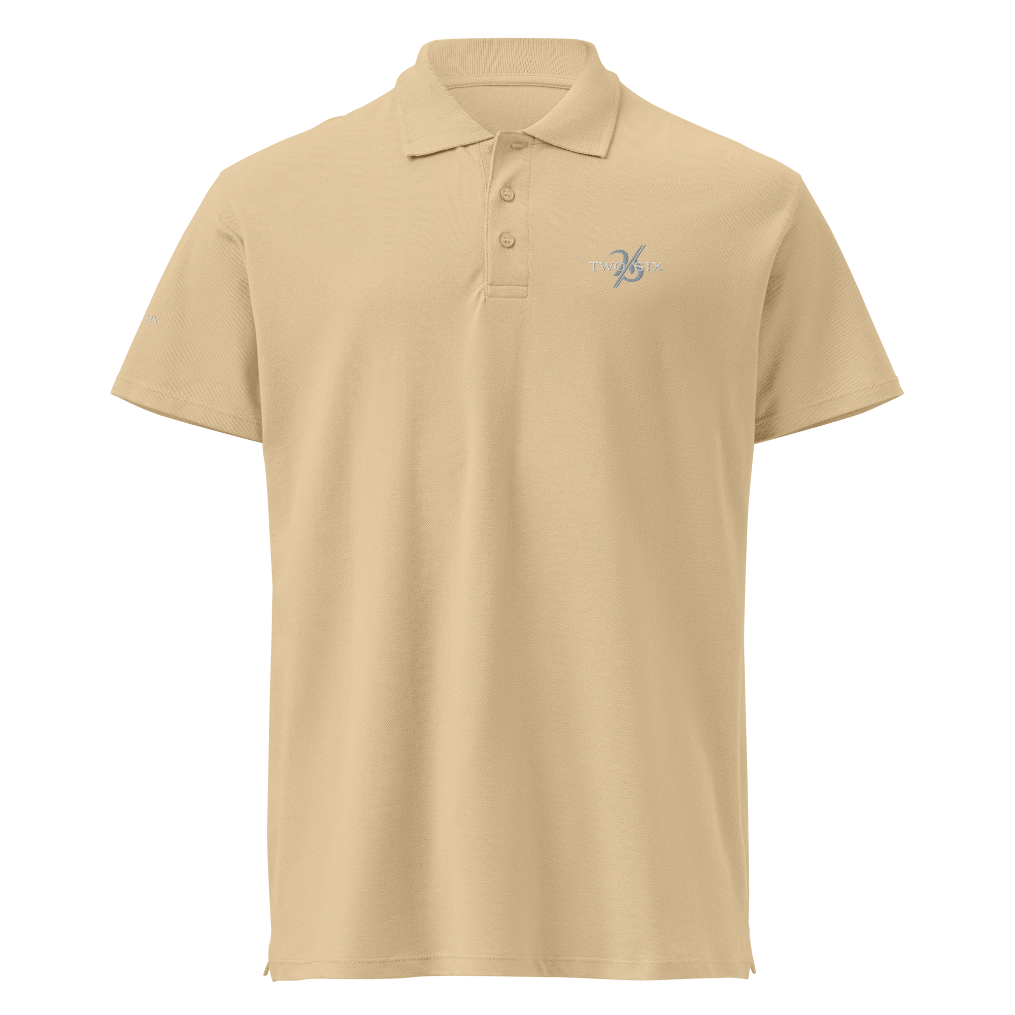 Mens pique polo shirt