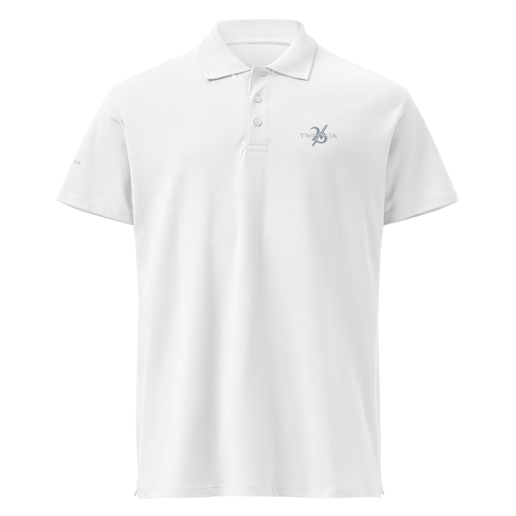 Mens pique polo shirt