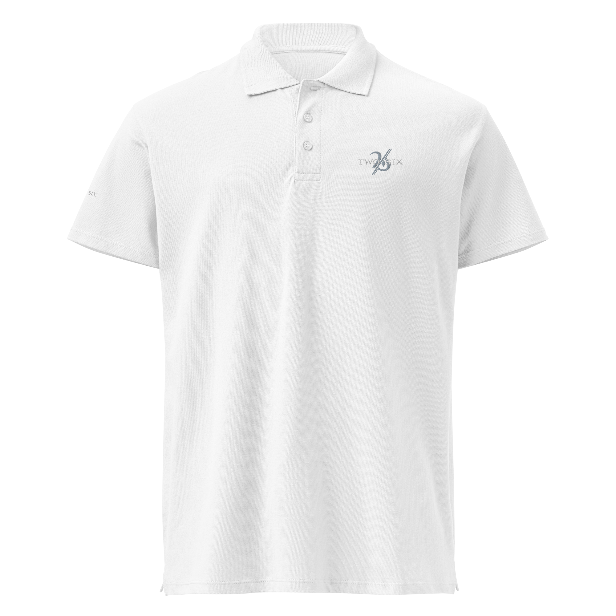 Mens pique polo shirt