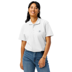Womens pique polo shirt